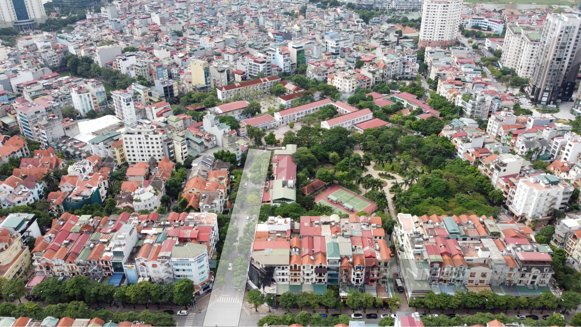 Toàn cảnh hai tuyến phố dự kiến mang tên Lưu Quang Vũ và Xuân Quỳnh ở quận Cầu Giấy - Ảnh 5.