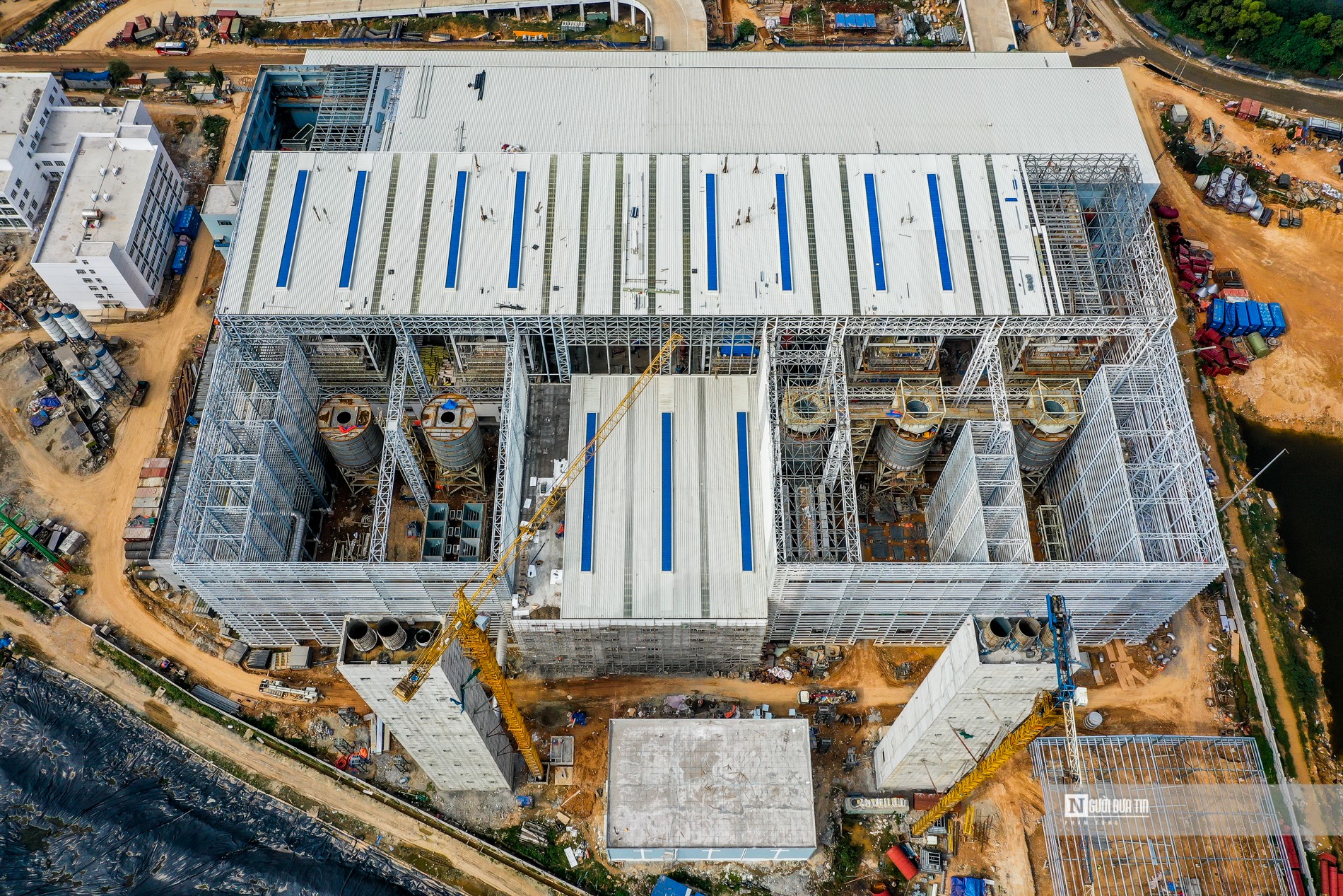 Môi trường - Bên trong nhà máy điện có khả năng xử lý 70% rác của tại Hà Nội (Hình 13).