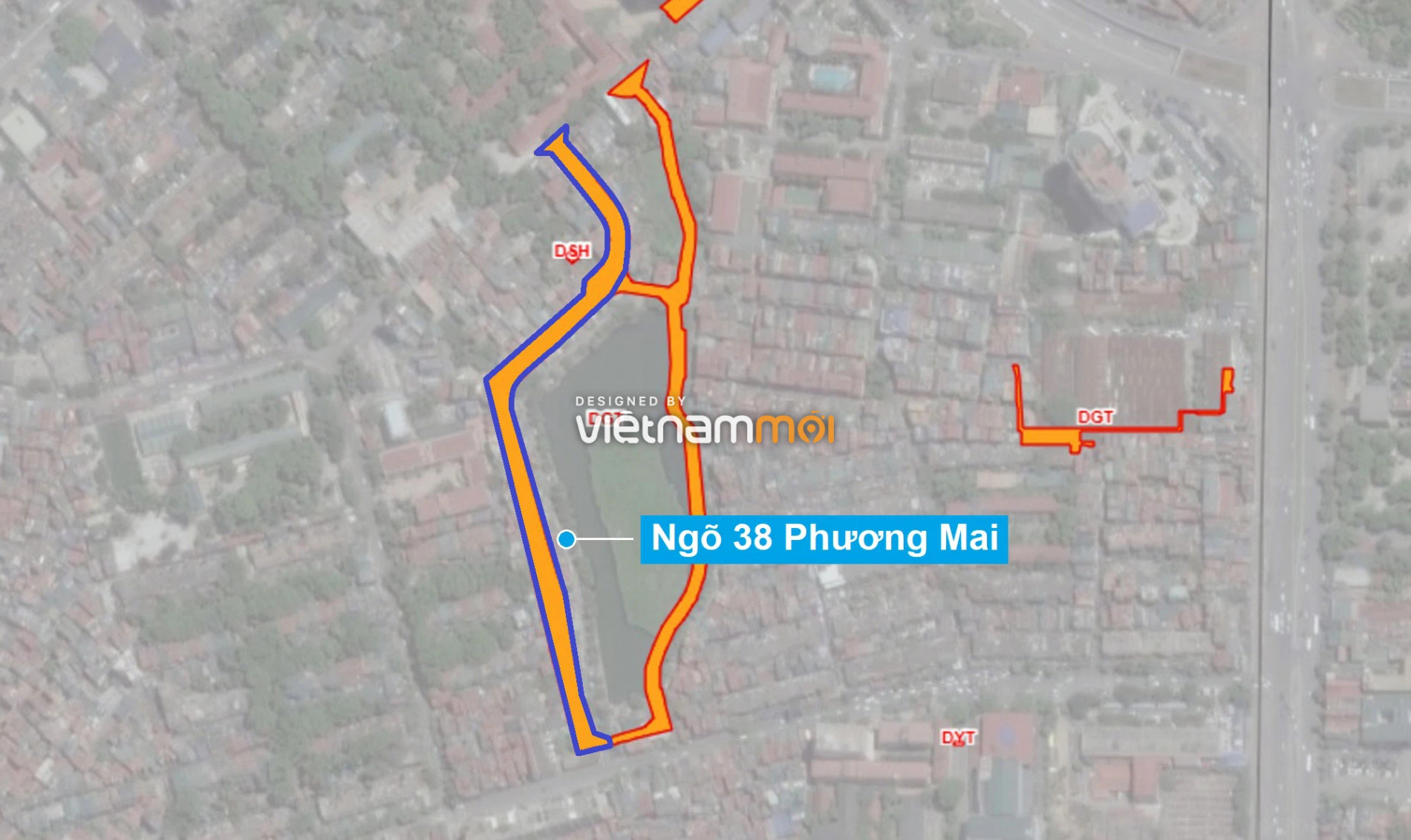 Những khu đất sắp thu hồi để mở đường ở quận Đống Đa, Hà Nội (phần 2) - Ảnh 1.