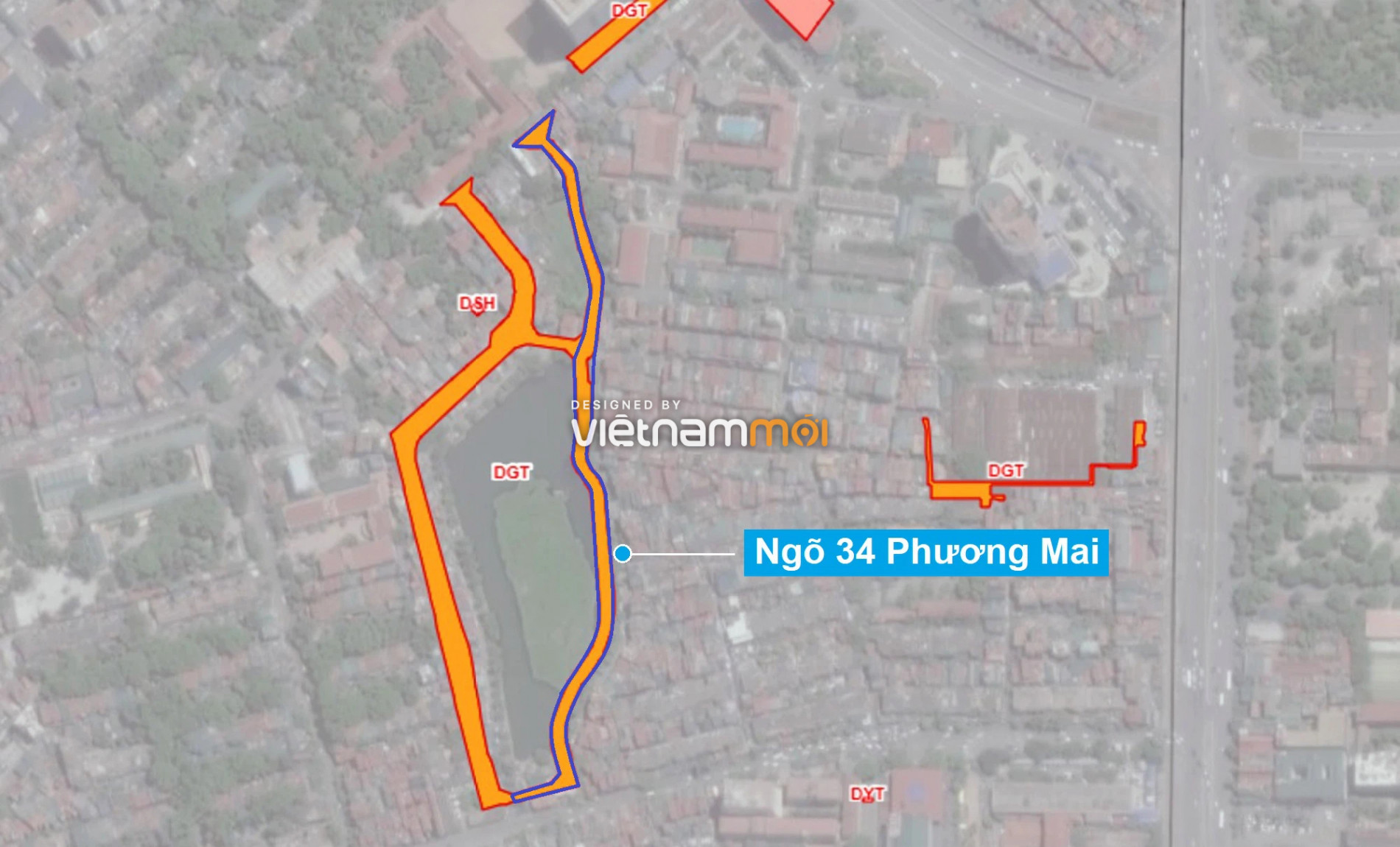Những khu đất sắp thu hồi để mở đường ở quận Đống Đa, Hà Nội (phần 2) - Ảnh 8.