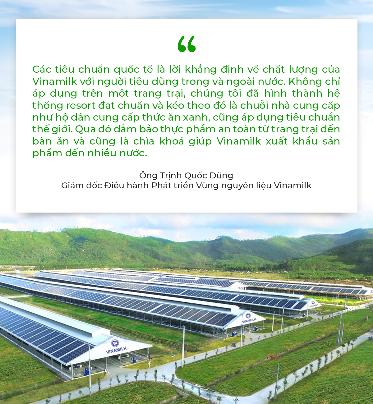 15 năm xây dựng hệ thống Trang trại Bò sữa Vinamilk - Tạp chí điện tử Bảo vệ Rừng và Môi trường