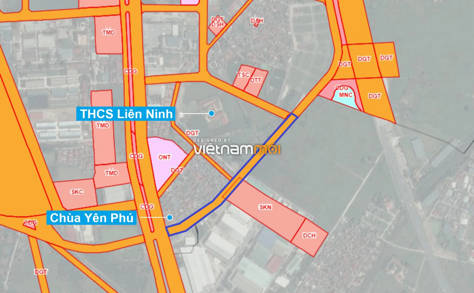 Những khu đất sắp thu hồi để mở đường ở xã Liên Ninh, Thanh Trì, Hà Nội (phần 4) - Ảnh 1.