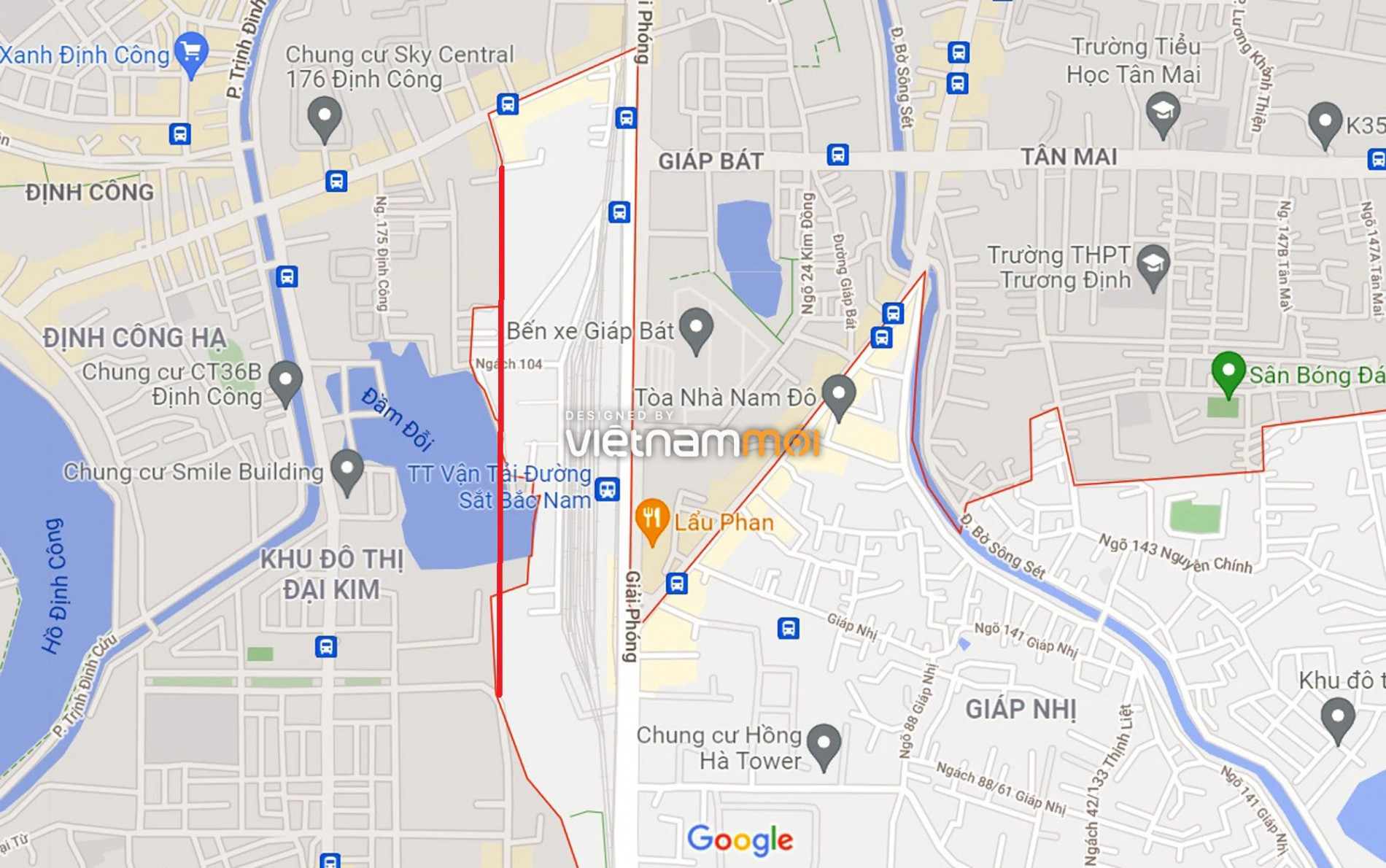 Đường sẽ mở theo quy hoạch ở phường Thịnh Liệt, Hoàng Mai, Hà Nội (phần 6) - Ảnh 5.