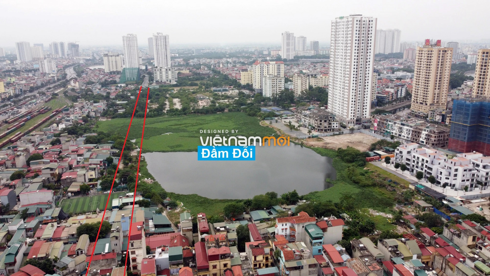 Đường sẽ mở theo quy hoạch ở phường Thịnh Liệt, Hoàng Mai, Hà Nội (phần 6) - Ảnh 7.