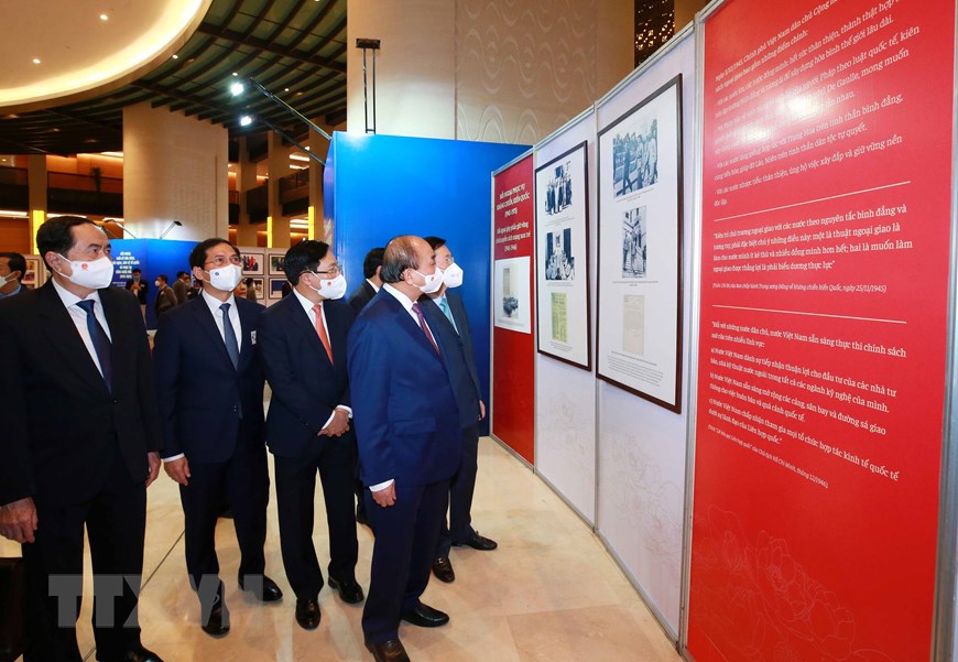 Hình ảnh lãnh đạo Đảng, Nhà nước dự Hội nghị Đối ngoại toàn quốc | Chính trị | Vietnam+ (VietnamPlus)