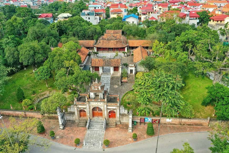 Toàn cảnh tòa thành có niên đại cổ nhất Việt Nam nhìn từ trên cao