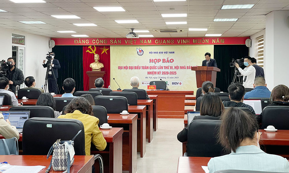 Hơn 500 đại biểu tham dự Đại hội đại biểu toàn quốc lần thứ XI Hội Nhà báo Việt Nam nhiệm kỳ 2020-2025