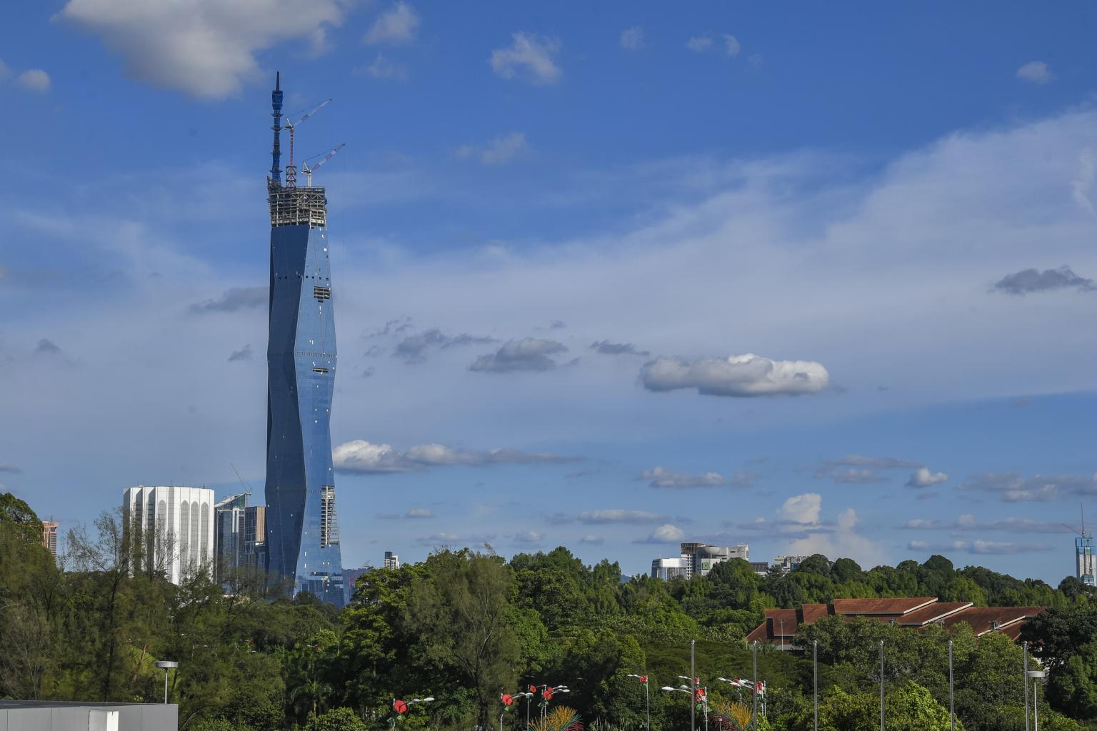 tòa tháp cao thứ 2 thế giới, tháp merdeka, malaysia, tòa nhà merdeka 118