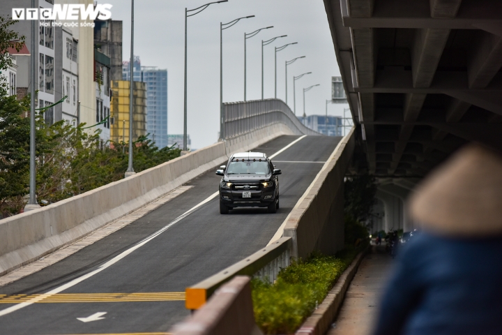 Ảnh: Hà Nội thông xe 6 nhánh đường lên xuống cầu cạn Mai Dịch - Nam Thăng Long - 7