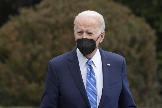 Biden rời Nhà Trắng đến bang Delaware hôm 27/12. Ảnh: Reuters.