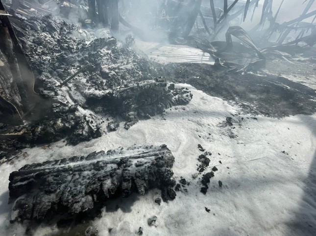 Cháy lớn thiêu rụi gần 3.000m2 nhà xưởng ở TPHCM ngày cuối năm ảnh 1