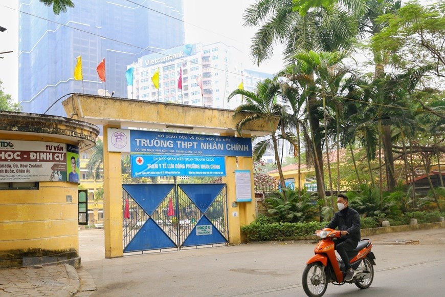 Quận Thanh Xuân tạm dừng các hoạt động không thiết yếu để chống dịch | Y tế | Vietnam+ (VietnamPlus)