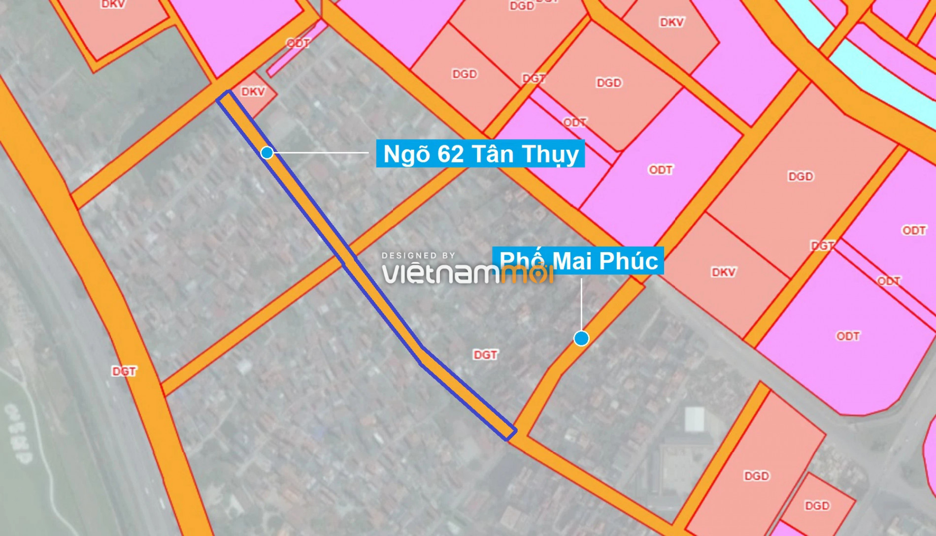 Những khu đất sắp thu hồi để mở đường ở phường Phúc Đồng, Long Biên, Hà Nội (phần 2) - Ảnh 1.
