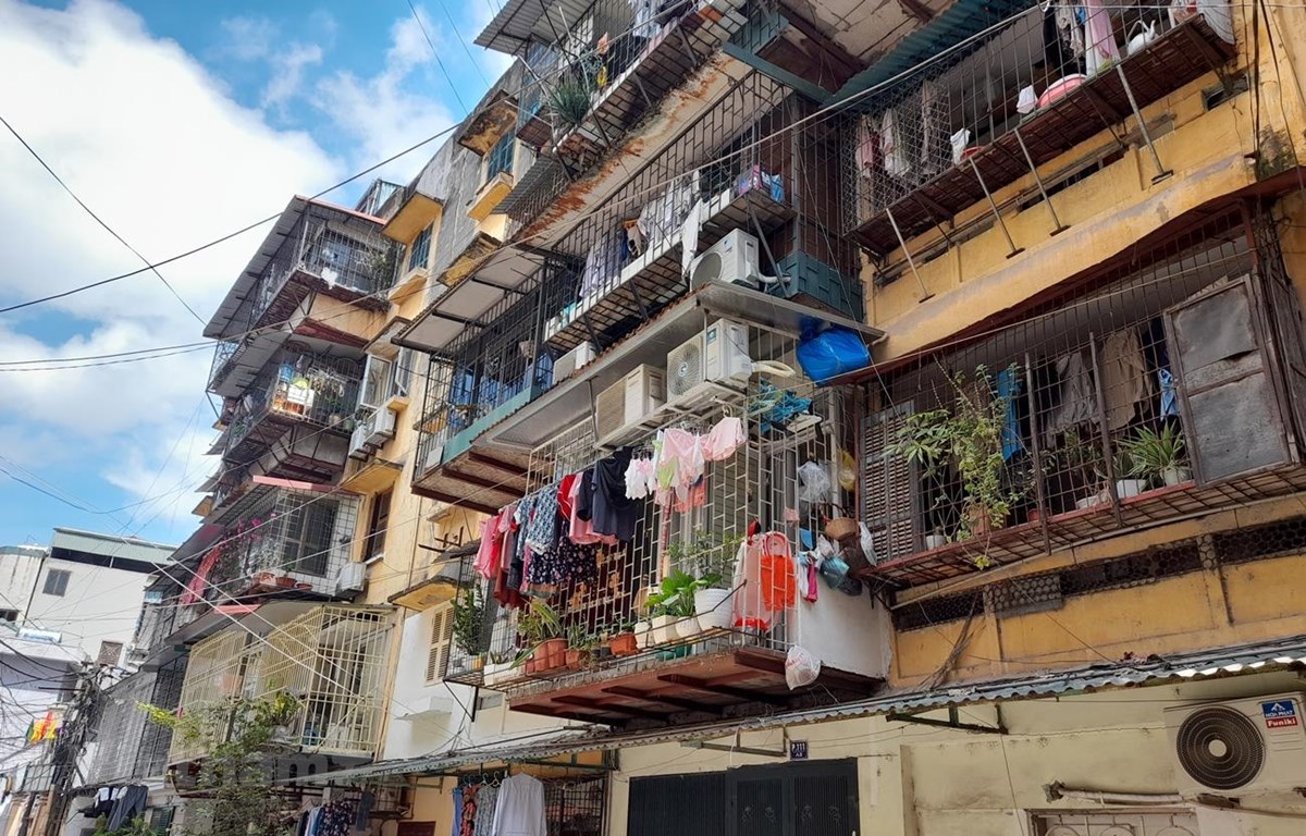Thời gian phá dỡ các nhà chung cư cũ ở Hà Nội | Tạp chí Kiến trúc Việt Nam