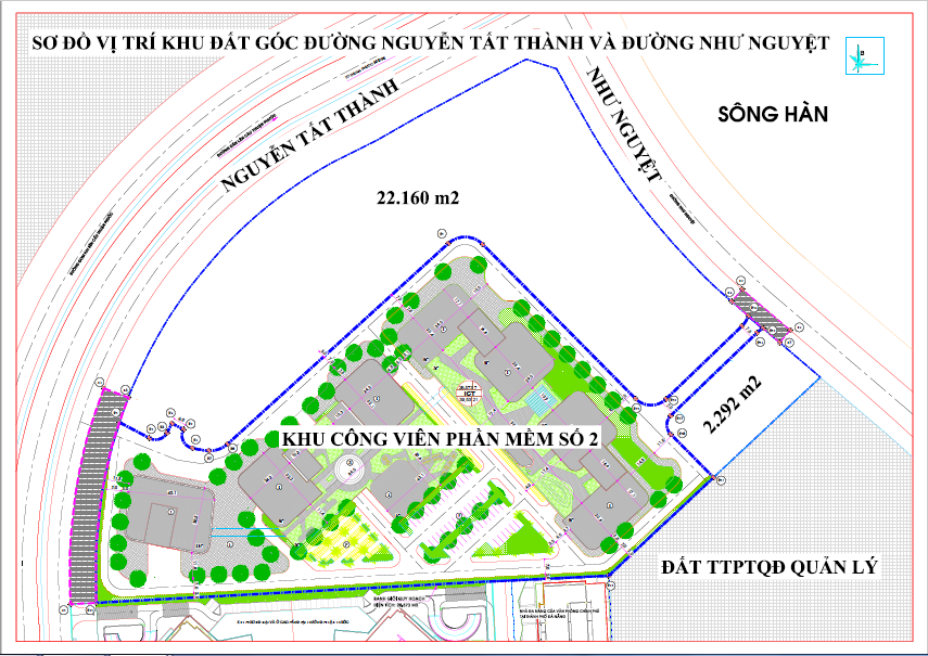Cận cảnh khu đất vàng sát sông Hàn, quy hoạch có thể xây chung cư cao cấp đến 22 tầng - Ảnh 1.