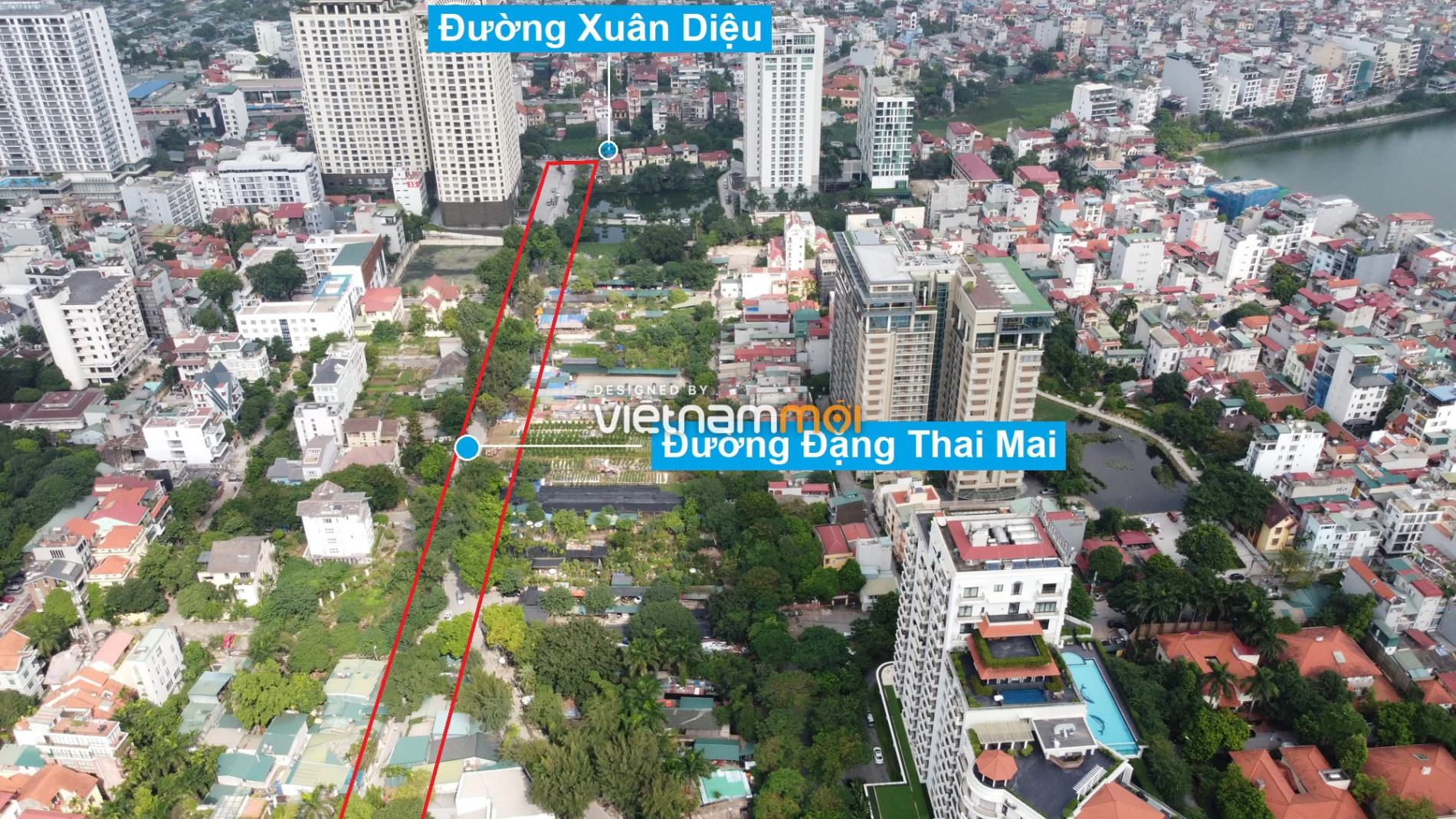 Những khu đất sắp thu hồi để mở đường ở quận Tây Hồ, Hà Nội (phần 5) - Ảnh 6.
