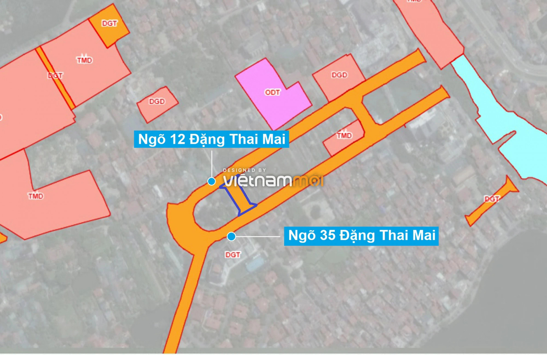 Những khu đất sắp thu hồi để mở đường ở quận Tây Hồ, Hà Nội (phần 5) - Ảnh 14.