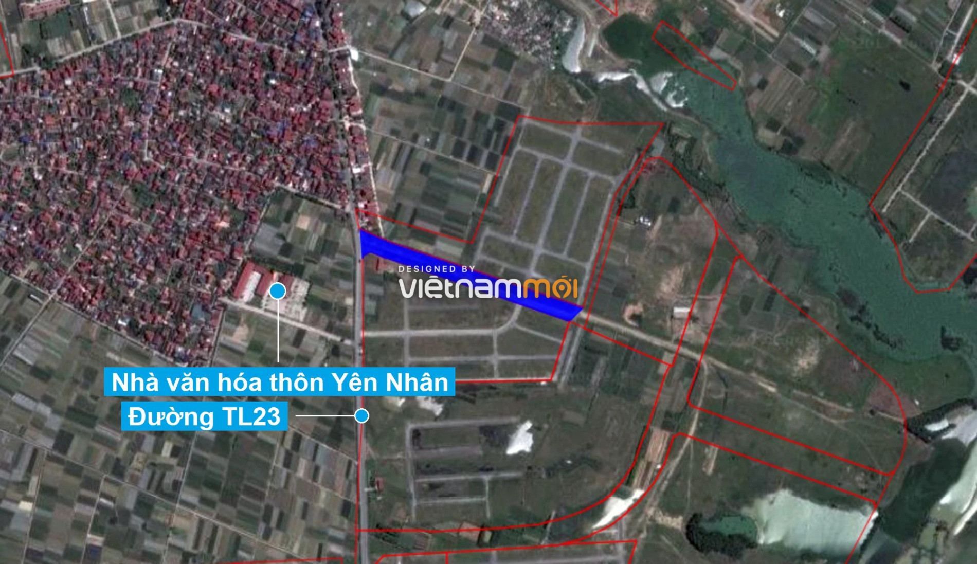 Những khu đất sắp thu hồi để mở đường ở xã Tiền Phong, Mê Linh, Hà Nội (phần 1) - Ảnh 2.