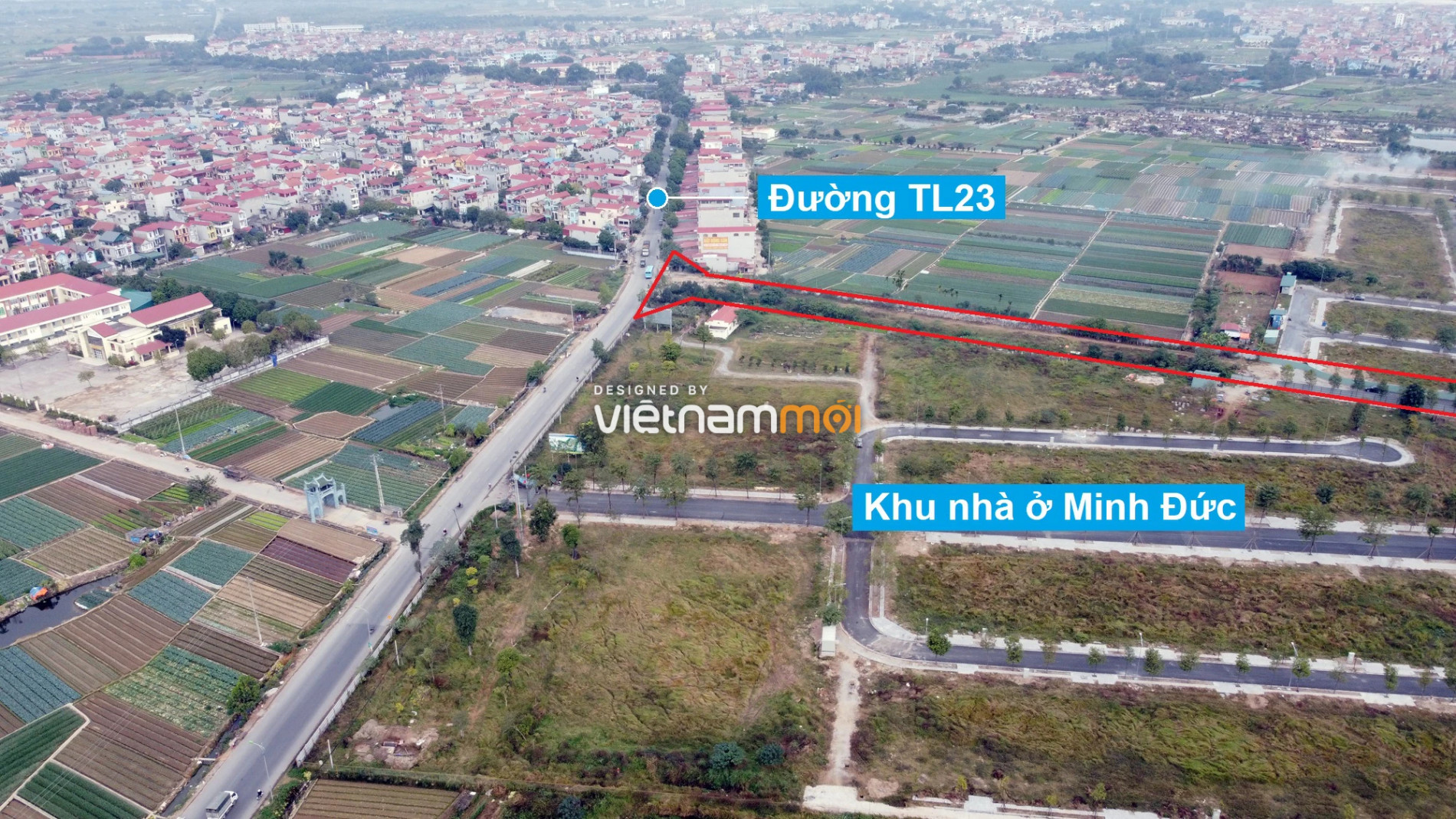 Những khu đất sắp thu hồi để mở đường ở xã Tiền Phong, Mê Linh, Hà Nội (phần 1) - Ảnh 3.