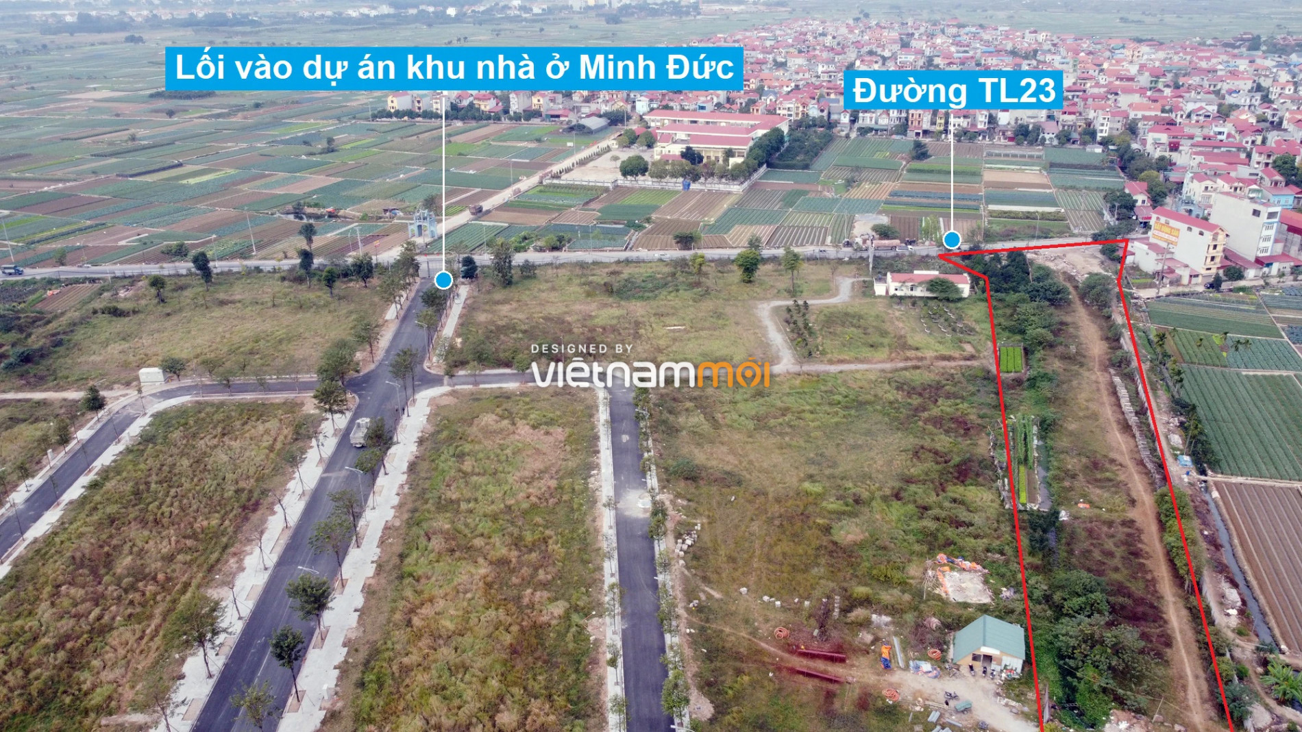 Những khu đất sắp thu hồi để mở đường ở xã Tiền Phong, Mê Linh, Hà Nội (phần 1) - Ảnh 5.