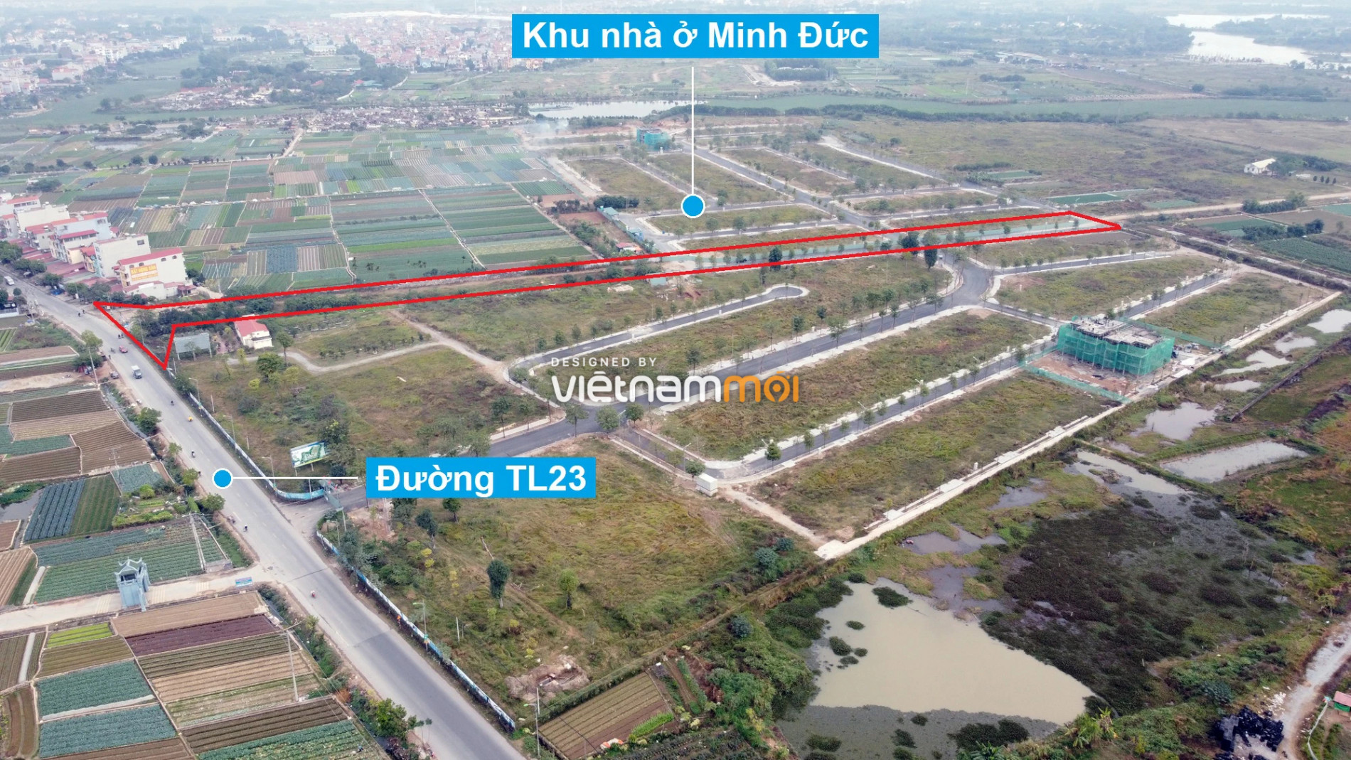 Những khu đất sắp thu hồi để mở đường ở xã Tiền Phong, Mê Linh, Hà Nội (phần 1) - Ảnh 7.