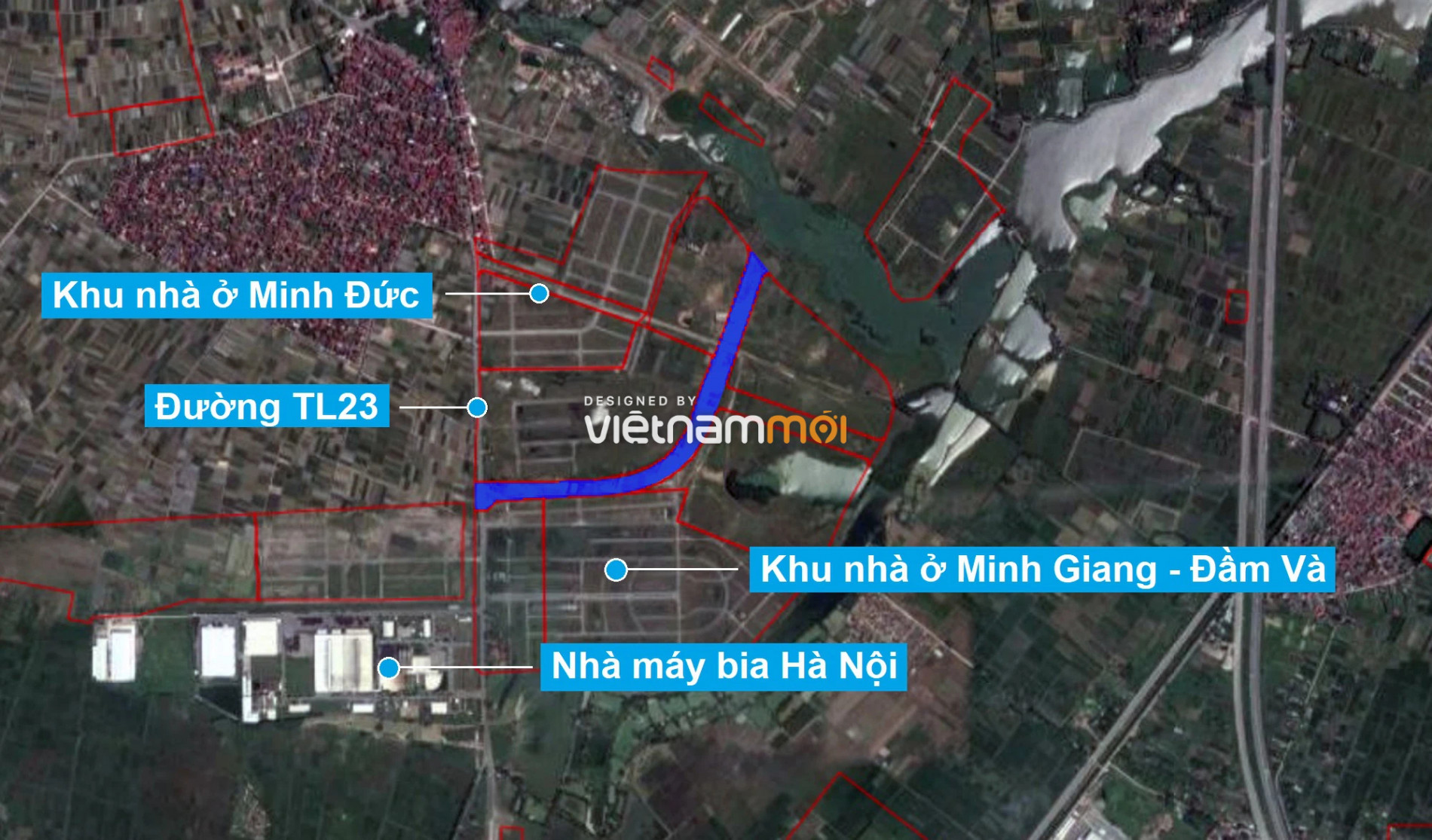 Những khu đất sắp thu hồi để mở đường ở xã Tiền Phong, Mê Linh, Hà Nội (phần 1) - Ảnh 9.