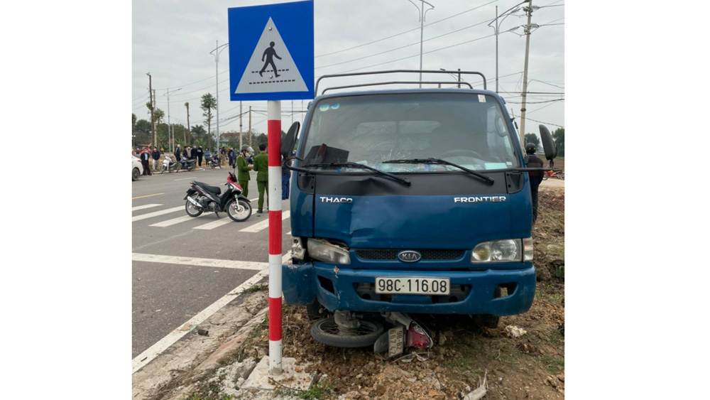 Việt Yên, Tai nạn giao thông, làm một người tử vong