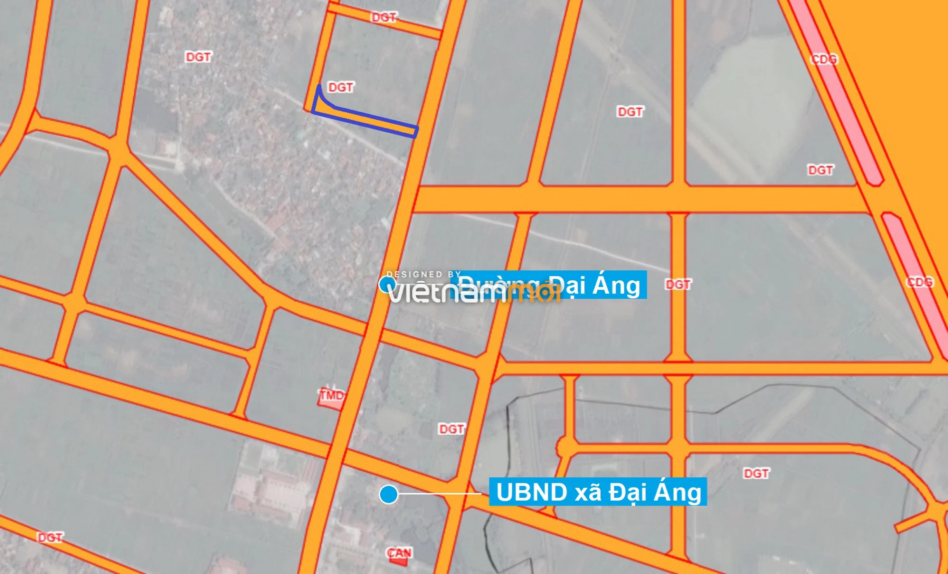 Những khu đất sắp thu hồi để mở đường ở xã Đại Áng, Thanh Trì, Hà Nội (phần 3) - Ảnh 2.