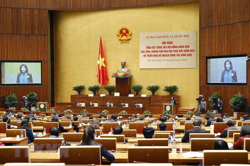 Hội nghị tổng kết công tác HĐND các tỉnh, thành phố khu vực phía Bắc | Chính trị | Vietnam+ (VietnamPlus)
