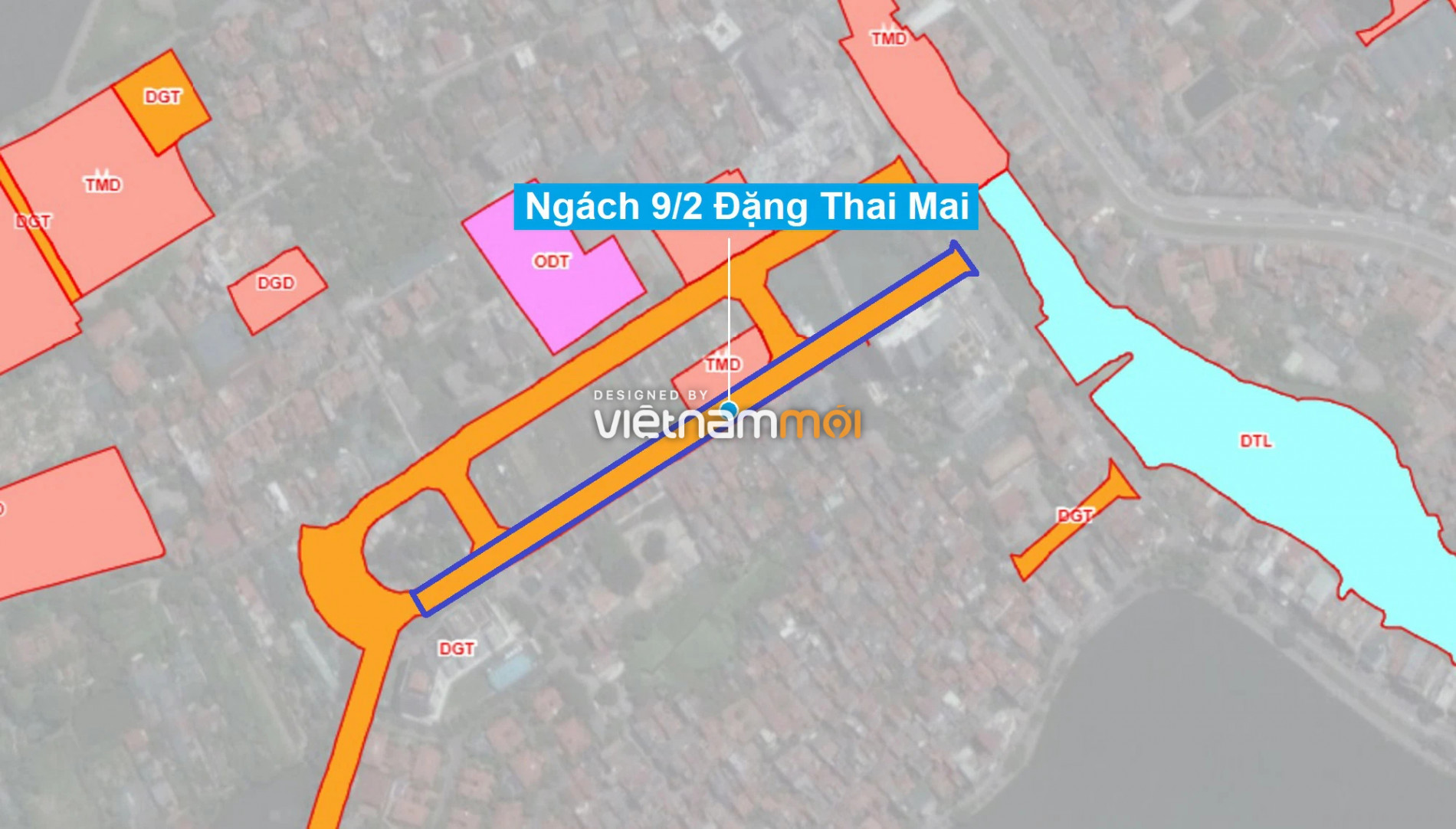 Những khu đất sắp thu hồi để mở đường ở quận Tây Hồ, Hà Nội (phần 6) - Ảnh 1.