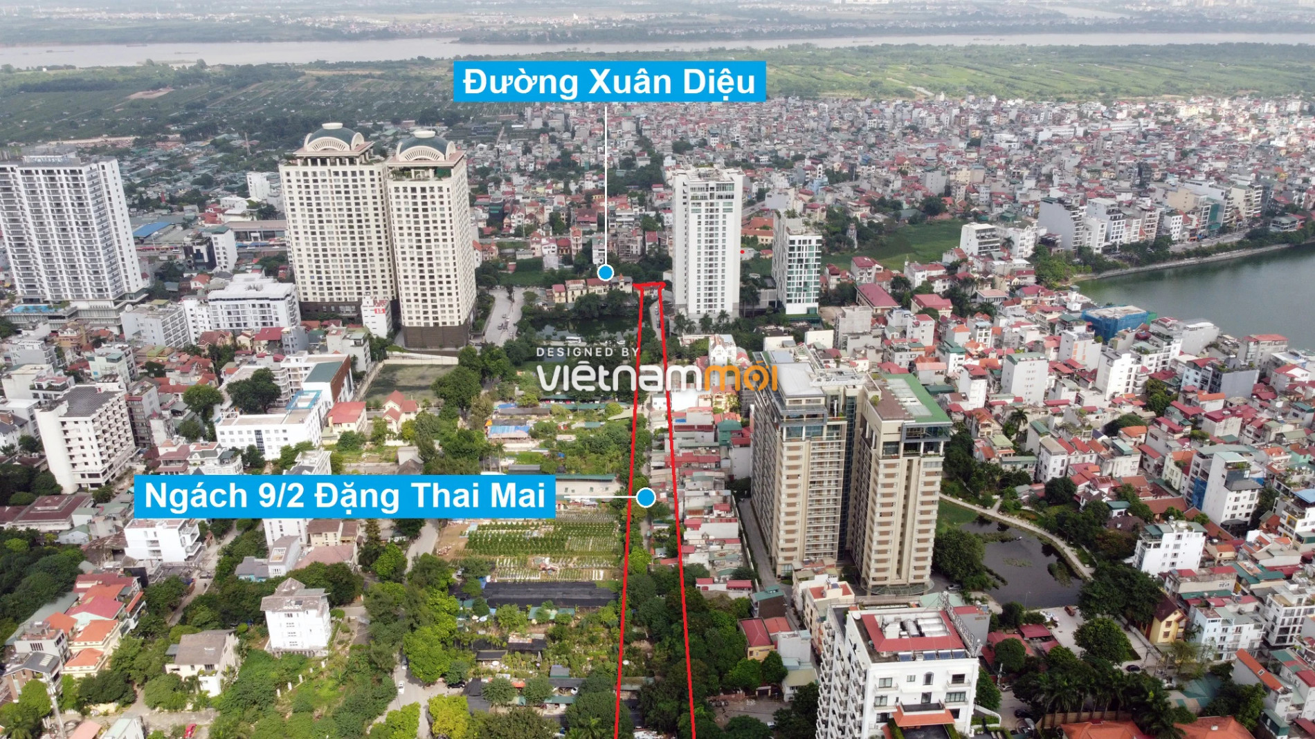 Những khu đất sắp thu hồi để mở đường ở quận Tây Hồ, Hà Nội (phần 6) - Ảnh 3.