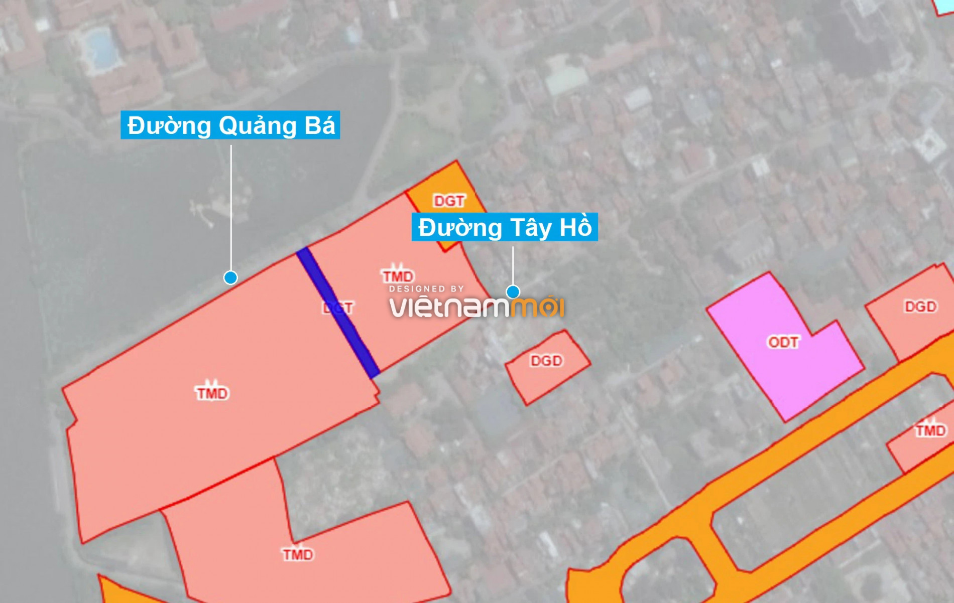Những khu đất sắp thu hồi để mở đường ở quận Tây Hồ, Hà Nội (phần 6) - Ảnh 9.