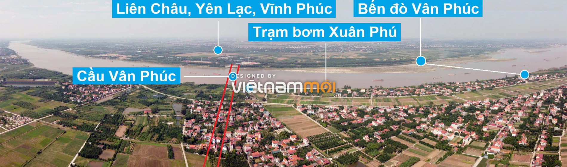 Cầu sẽ mở theo quy hoạch ở Hà Nội: Toàn cảnh cầu Vân Phúc nối Phúc Thọ với Yên Lạc, Vĩnh Phúc - Ảnh 2.