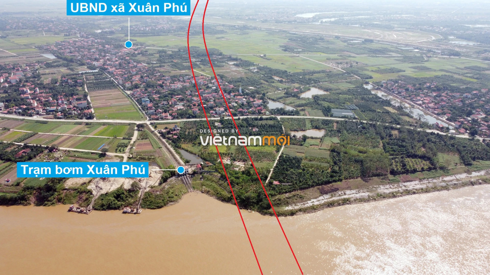 Cầu sẽ mở theo quy hoạch ở Hà Nội: Toàn cảnh cầu Vân Phúc nối Phúc Thọ với Yên Lạc, Vĩnh Phúc - Ảnh 3.