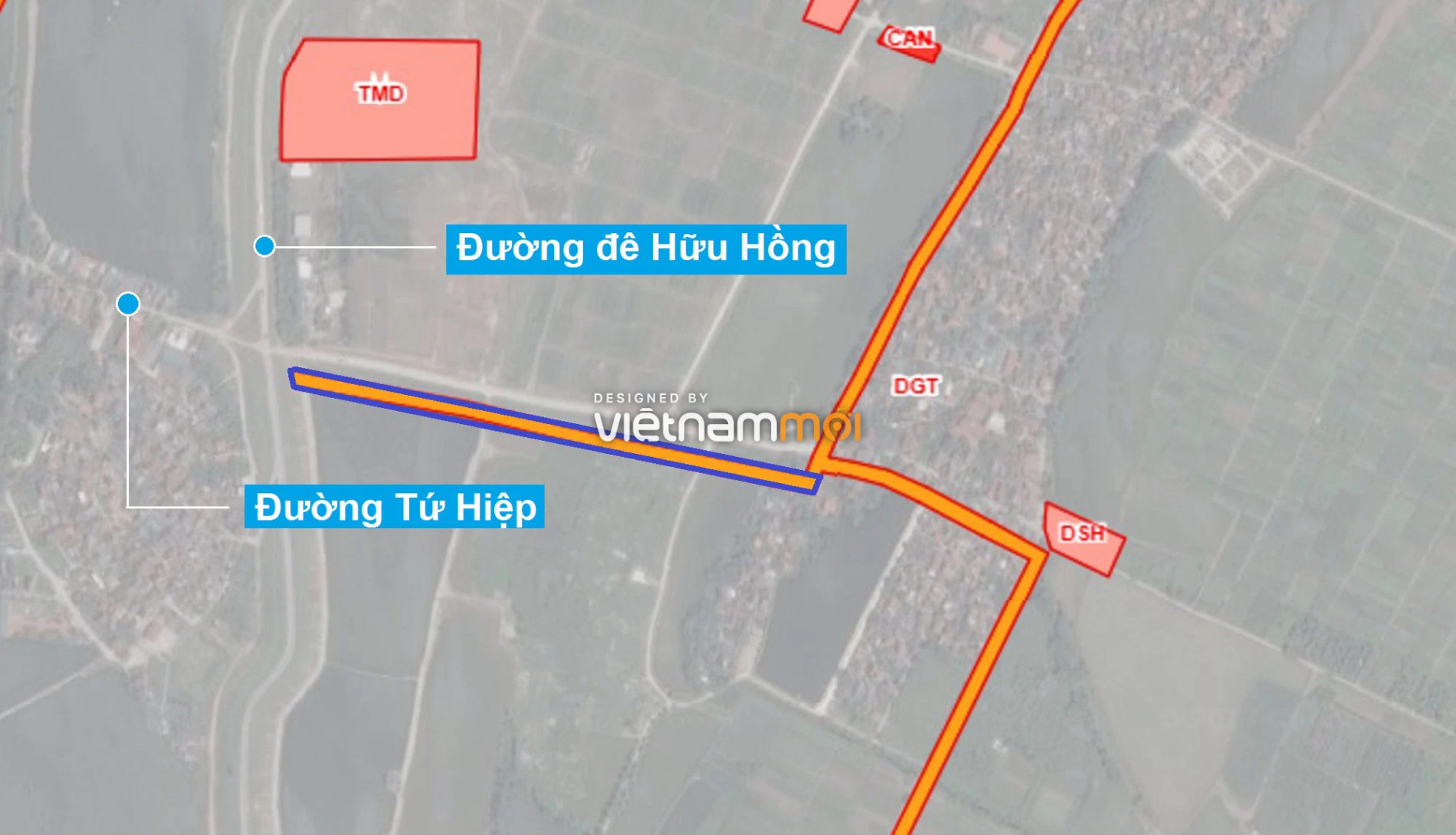 Những khu đất sắp thu hồi để mở đường ở xã Yên Mỹ, Thanh Trì, Hà Nội (phần 1) - Ảnh 1.