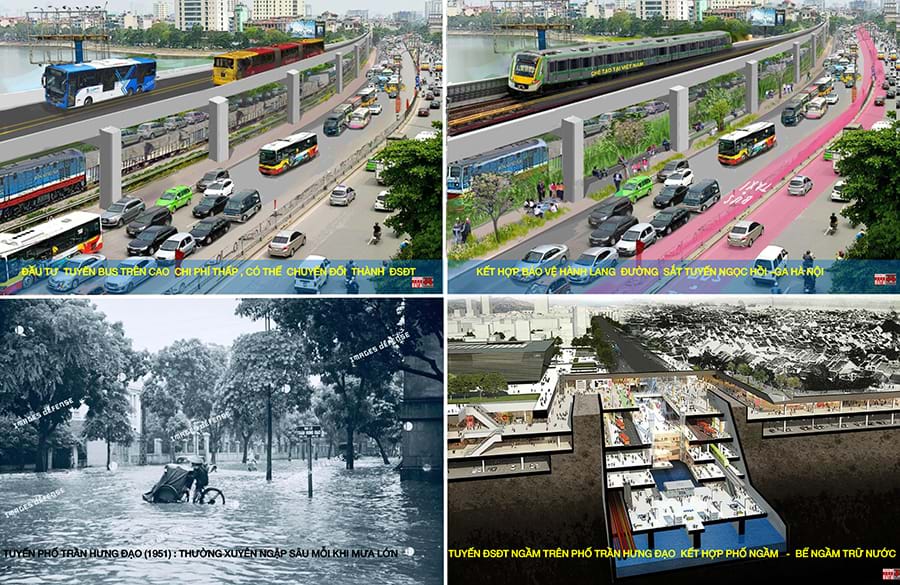 Các dự án đường sắt đô thị ngầm và trên cao ở Hà Nội: chỉ cần sửa hay cần suy nghĩ lại? | Tạp chí Kiến trúc Việt Nam
