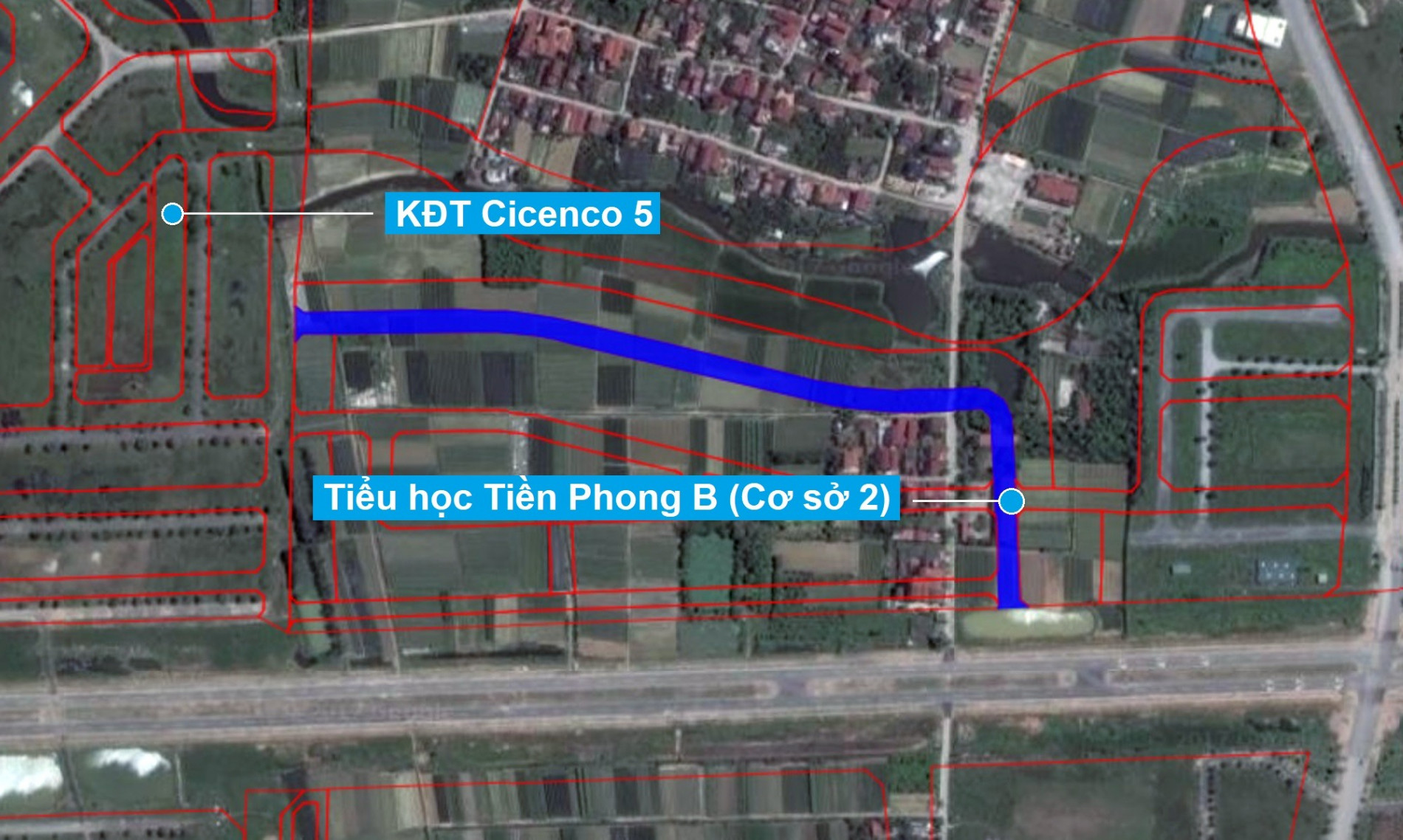 Những khu đất sắp thu hồi để mở đường ở xã Tiền Phong, Mê Linh, Hà Nội (phần 2)