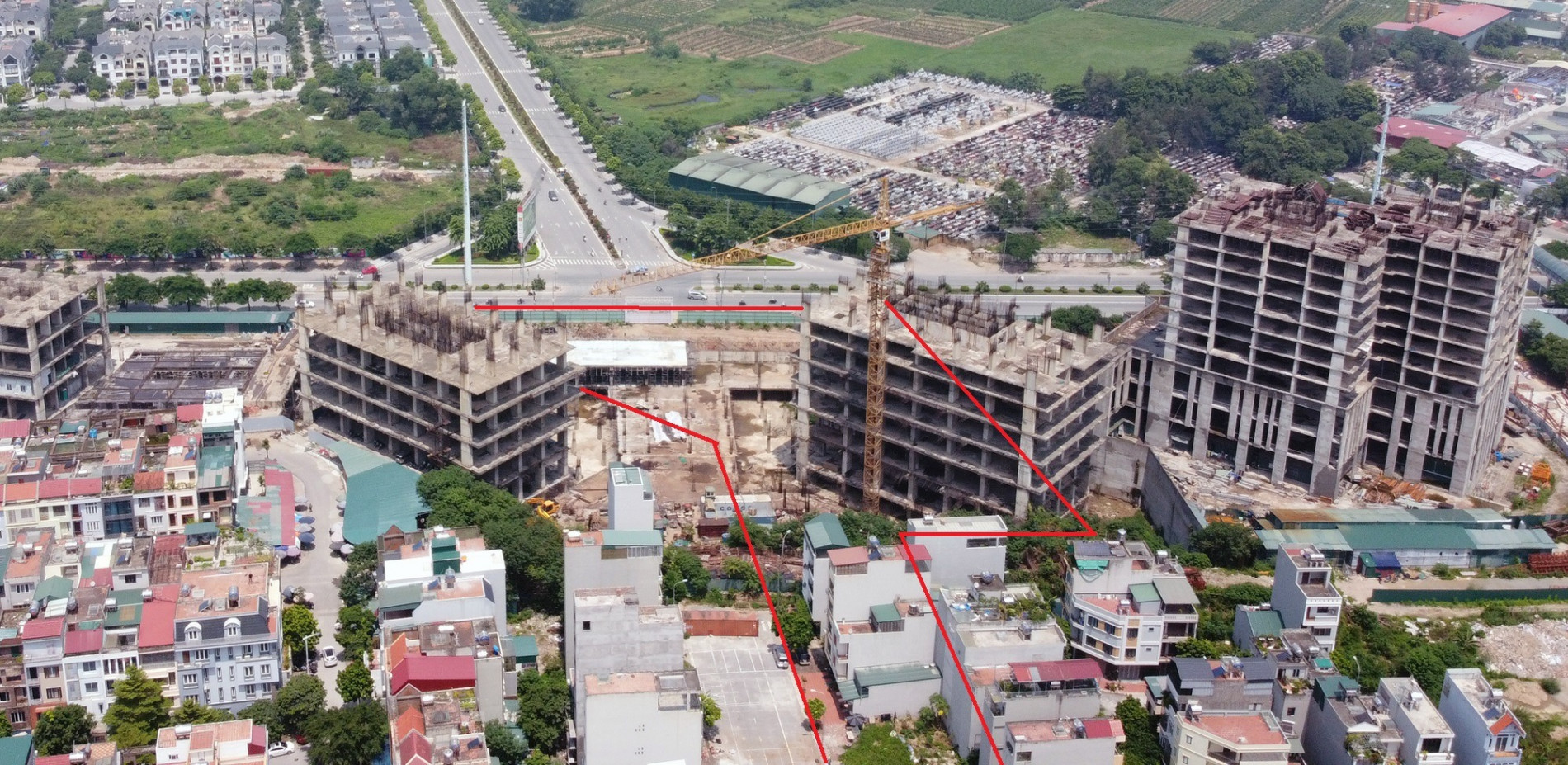 Những khu đất sắp thu hồi để mở đường ở quận Hà Đông, Hà Nội (phần 1)