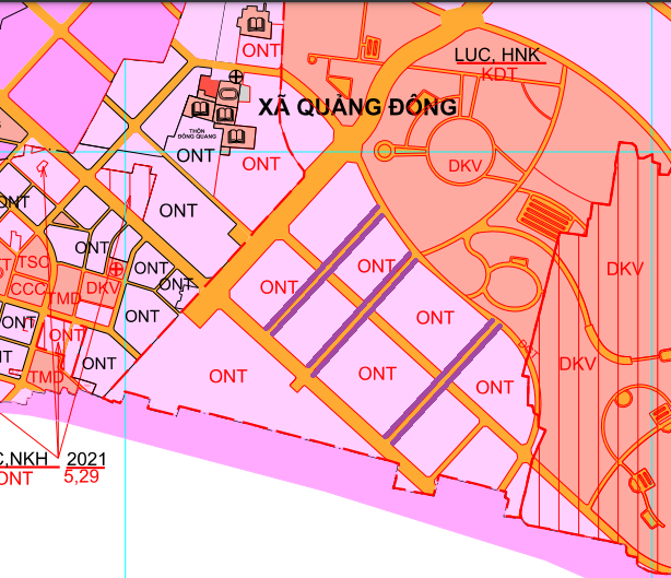 Đường sẽ mở theo QH ở P. Quảng Đông, TP Thanh Hóa, tỉnh Thanh Hóa