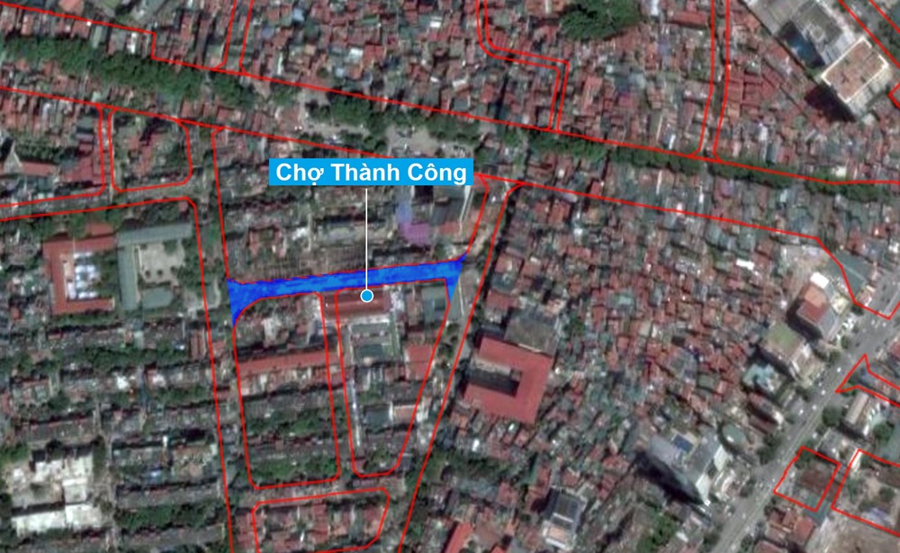 Những khu đất sắp thu hồi để mở đường ở phường Thành Công, Ba Đình, Hà Nội (phần 3)