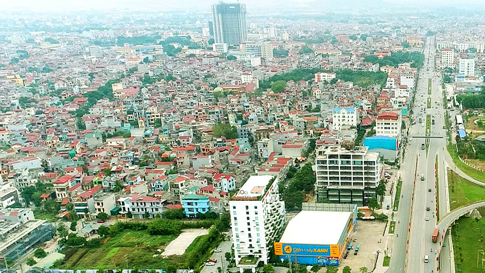 Xây dựng, phát triển, đô thị, tỉnh Bắc Giang, đồng bộ, hiện đại, bền vững