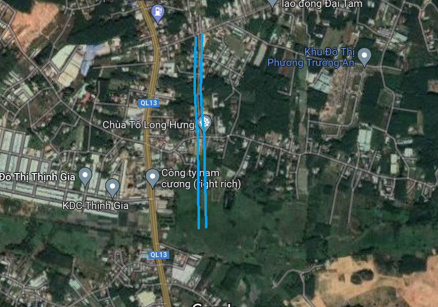 Đường sẽ mở theo quy hoạch ở phường Tân Định, thị xã Bến Cát, tỉnh Bình Dương (phần 6)