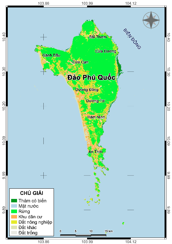 Tác động của biến động sử dụng đất đến đa dạng sinh học và diện tích phân bố của các thảm cỏ biển ở một số vùng biển ven bờ Việt Nam
