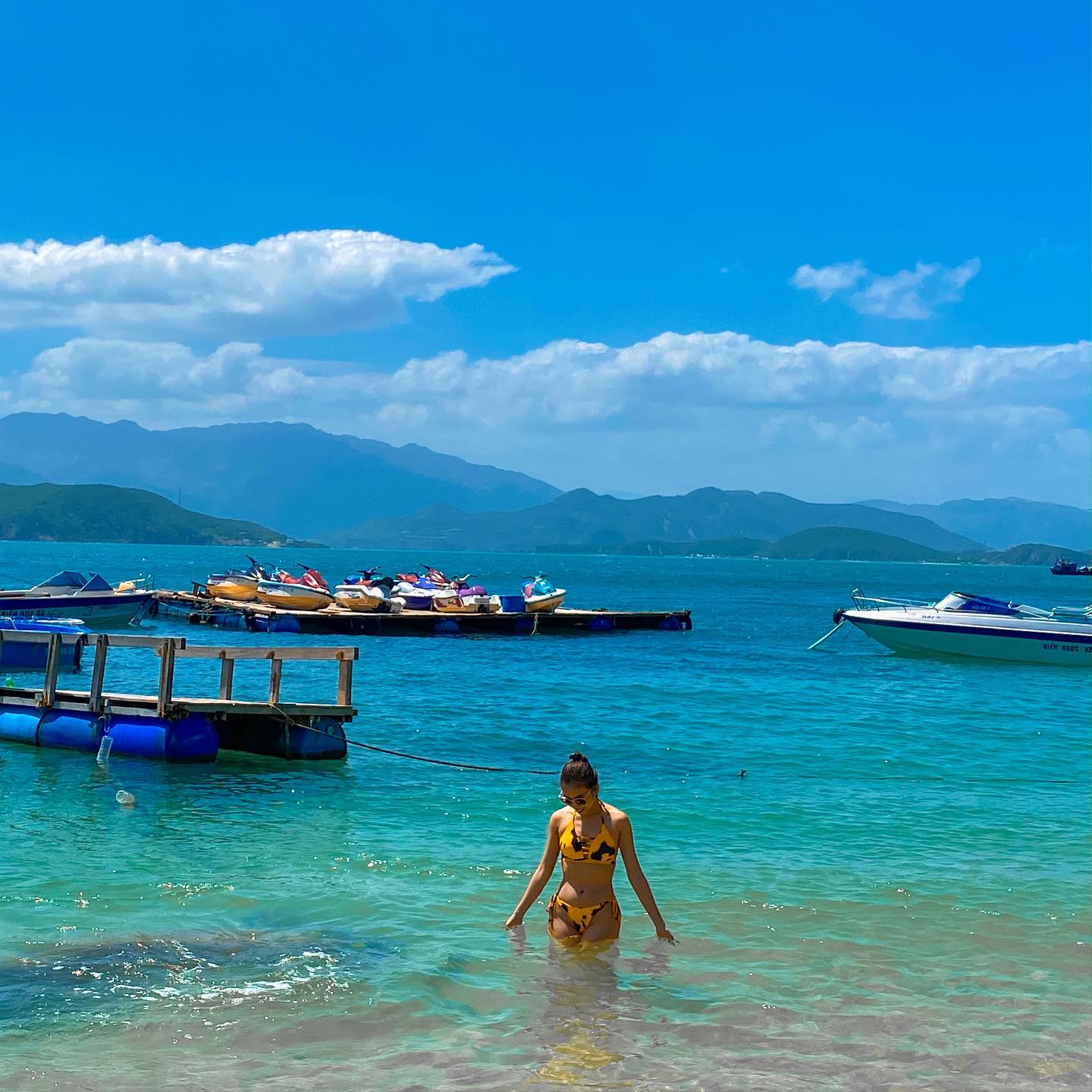 Nhiều khách du lịch thường nhầm đảo san hô với Hang Rái, nhưng đây là điểm riêng biệt. Ảnh: @mia.ng18
