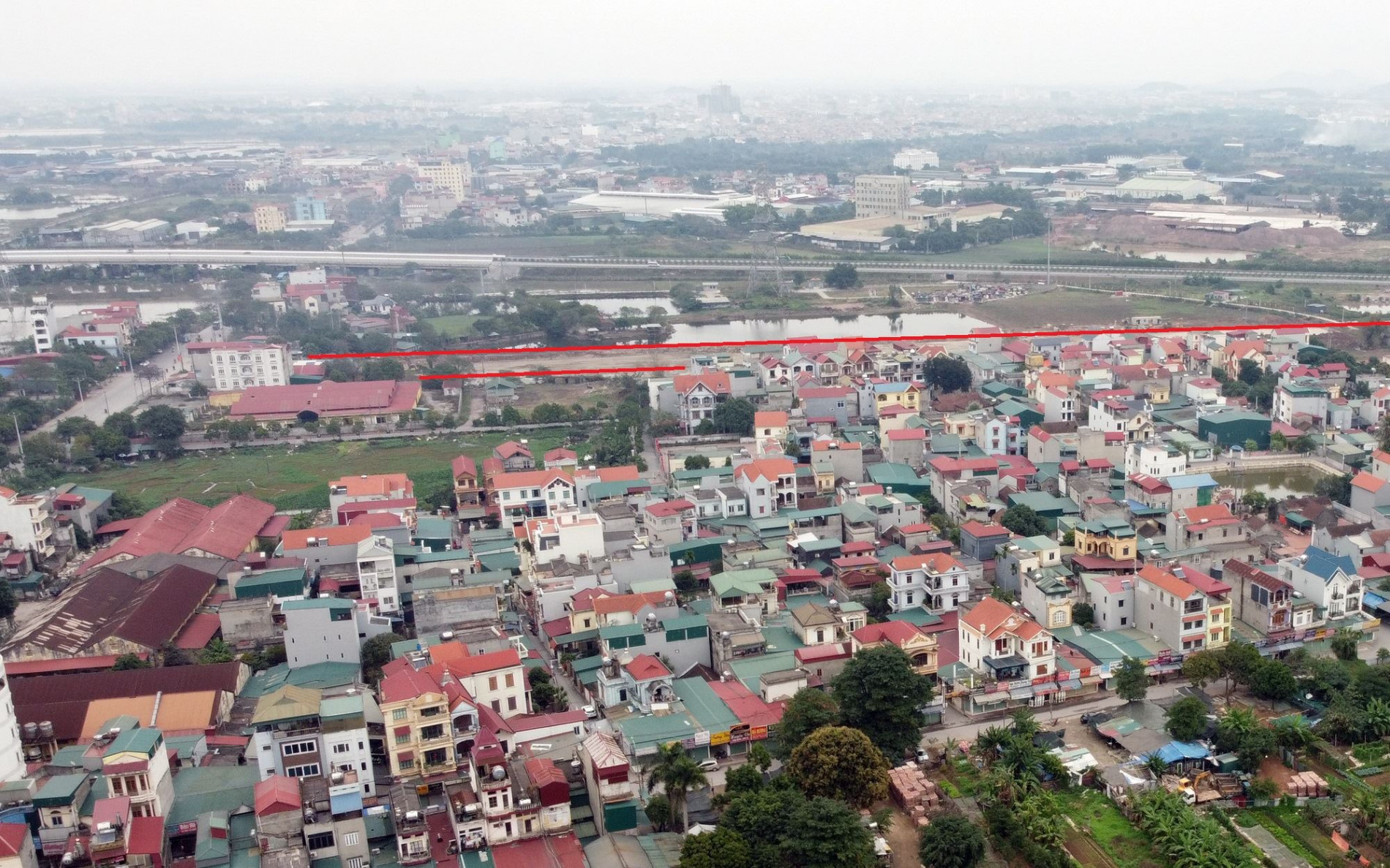 Đường sẽ mở theo quy hoạch ở xã Yên Thường, Gia Lâm, Hà Nội (phần 2)