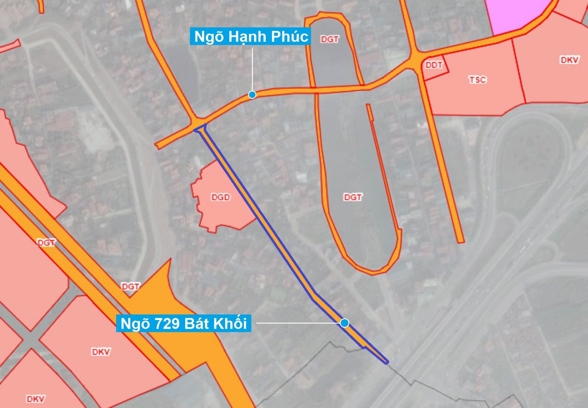 Những khu đất sắp thu hồi để mở đường ở phường Cự Khối, Long Biên, Hà Nội (phần 4)