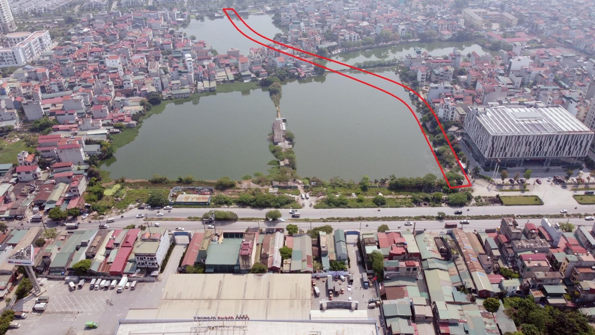 Đường sẽ mở theo quy hoạch ở phường Yên Sở, Hoàng Mai, Hà Nội (phần 2)