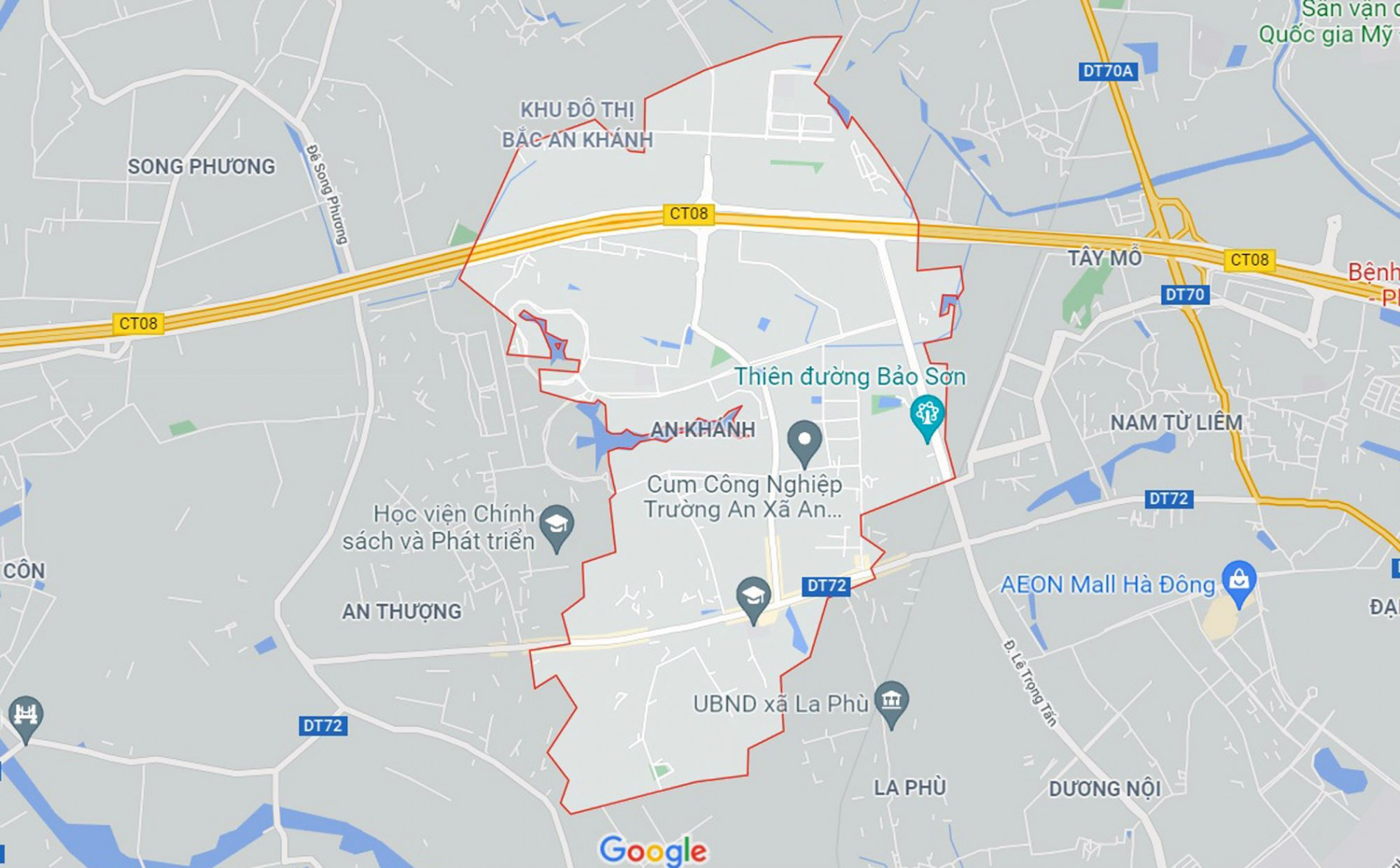 Đường sẽ mở theo quy hoạch ở xã An Khánh, Hoài Đức, Hà Nội (phần 5)