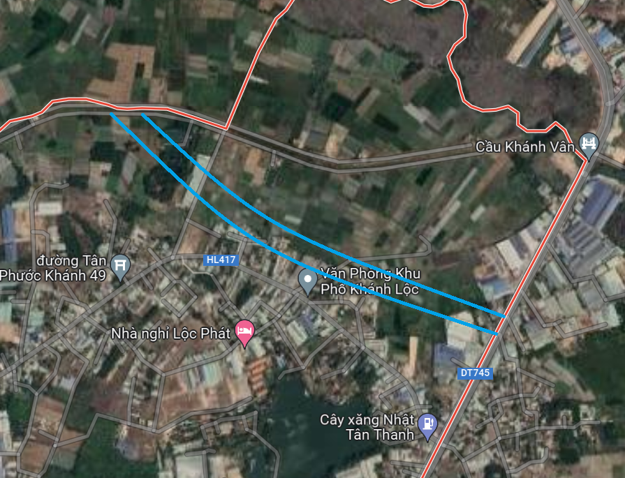 Đường sẽ mở theo quy hoạch ở phường Tân Phước Khánh thị xã Tân Uyên, tỉnh Bình Dương (phần 10)