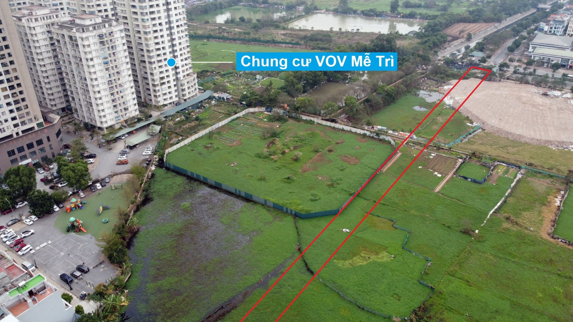 Đường sẽ mở theo quy hoạch ở phường Mễ Trì, Nam Từ Liêm, Hà Nội (phần 4)